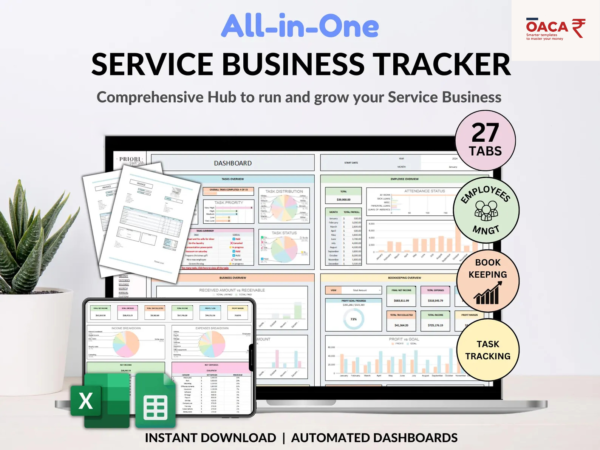 All-in-One Small Business Spreadsheet