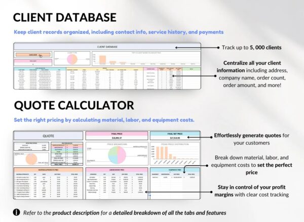 All-in-One Small Business Spreadsheet - Image 7